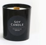 Candle Container) Black (Black) 11oz-320ml (Glossy) - Image 2