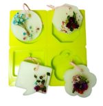 Silicone Tablet Mould Mini 4 Balls Circle/Octagon/Speech Bubble/Pin Leaf (MC290)