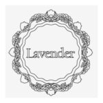 Separate stamp 400 - Lavender-(Separate Handle Purchase Products)