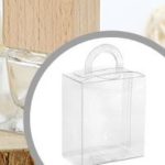 PET square transparent case ( 5 pcs)