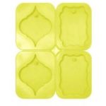 MC289-타블렛 4구  미니-물방울/엔틱직사각 몰드