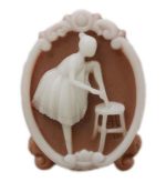 MC130(실리콘몰드)발레소녀1호-1구