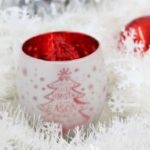 Candle Container) Matte X-Mas Tree (9oz-250ml)