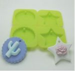 Silicone Tablet Mould Mini Round / Star 4 Balls (MC287) - Image 2