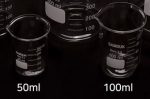 TB039- 유리비이커 50ml/100ml/250ml/500ml  선택1