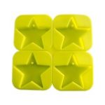 Silicone Tablet Mould Star Shape Four Sided (MC293)