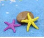 SY027( 미니어처) 불가사리 (노랑+보라 2P/Set)
