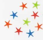 YS028( 미니어처) 플라스틱 불가사리 혼합12P/Set