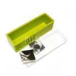 Silicone Soap Mould 1kg Square with Acylic Lid (Green) (MC274)