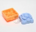 MC256(실리콘몰드) 물방울장미사각-1구