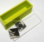 Silicone Soap Mould 1kg Square with Acylic Lid (Green) (MC274) - Image 4