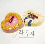 Silicone Soap Mould Heart Cake 1kg or More (Large Capacity) (MC273) - Image 2