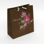 SY417-versatile flower shopping bag (Brown) 25 * 11 * 27cm