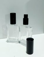 향수(퍼퓸) 용기(Perfume  Glass) Silver/ Black 50ml - 이미지 3