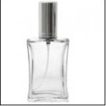 향수(퍼퓸) 용기(Perfume  Glass) Silver/ Black 50ml