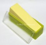 Silicone Soap Mould 1kg Square with Acylic Lid (Green) (MC274) - Image 3