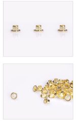 Gold - Eyelet No. 3 (for four tablets) 20pcs - Image 2