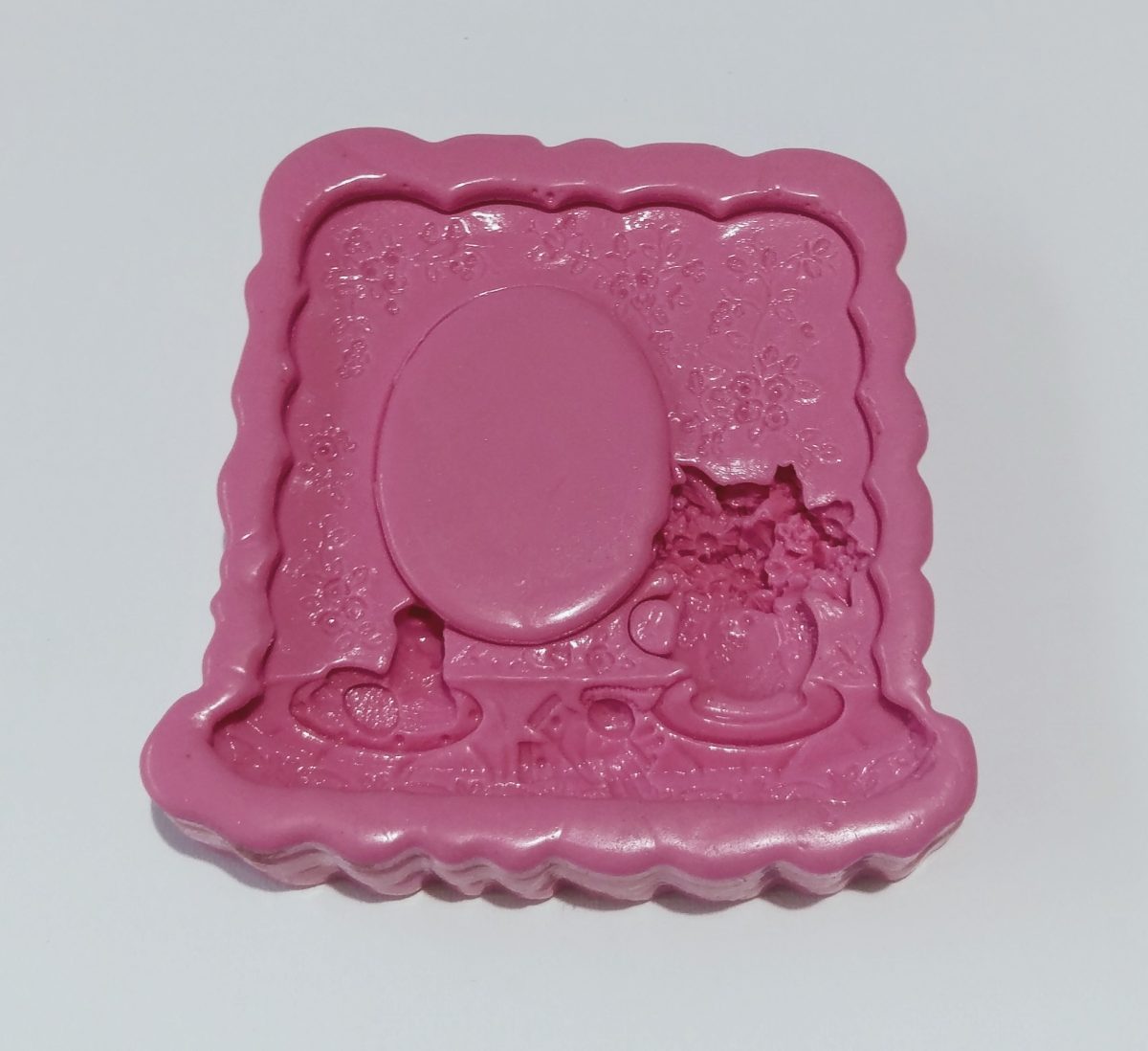 Handmade Soap Mould Picture Frame In a Vase (MH471) - Image 2