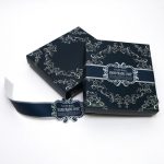 Navy - Silver box (with belt) Bore size: 16cm * 16cm Limited edition - Image 3