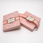 핑크)금박상자 내경 사이즈:14cm*14cm한정판매