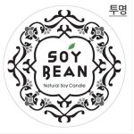 ST-01 (transparent) sticker SOYBEAN circular antique ( 6 Stickers per sheet )