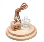 Car - Diffuser empty Container (Wood Square) 8ml - Image 3