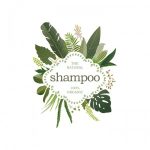 Sticker transparent - Organic Shampoo (2 Stickers Per Sheet)