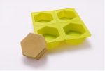 Silicone Soap Mould Hexagon 4 Balls (MC211) - Image 4