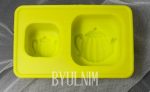 Silicone Soap Mould Miniport 2 Balls (MC156) - Image 2