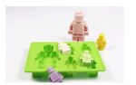 Silicone Soap Mould Robot Doll 5 Balls (MC301) - Image 2