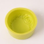 MC220( 실리콘몰드) 장미테두리원형-1구