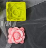 Silicone Soap Mould Water Drop Rose Square (MC256) - Image 3