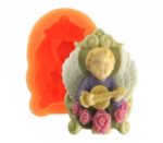 Silicone Soap Mould Guitar Striking Baby Angels (MC122)