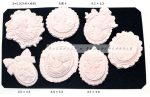 Handmade Soap Mould Cameo 7 Balls (MH071) - Image 2