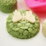 Silicone Soap Mould Flower Field Upper Butterfly 2 Balls (MC023) - Image 3