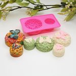 Silicone Soap Mould Flower Field Upper Butterfly 2 Balls (MC023) - Image 4