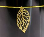 Decorative leaf 33mm (6 pieces / set) - Image 2