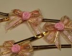 SY197-Butterfly Ribbon (Pink 5ea / Set)