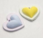 Handmade Soap Mould Double Heart For Necklace 1 Ball (MH202) - Image 2