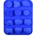 Silicone Soap Mould Animal & Natural 12 Balls (MC309)