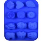 Silicone Soap Mould Animal & Natural 12 Balls (MC309)