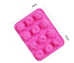 Silicone Soap Mould Wildflower 12 Balls (MC315) - Image 2