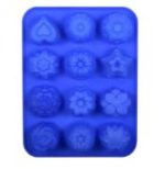 Silicone Soap Mould Wildflower 12 Balls (MC315)