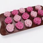 Silicone Soap Mould Mini Rose 15 balls (MC238)