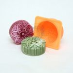 MC033-6( 실리콘몰드) 럭셔리플라워6호-1구