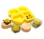 Silicone Soap Mould Luxury Antique No. 1 - 4 balls (MC240)