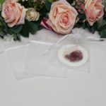 화이트 망사주머니(소/중)10개입  선택1