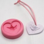 Handmade Soap Mould Baby Angel For Necklace 1 Ball (MH203)