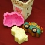 Silicone Soap Mould Mini Wedding Car (MC166)