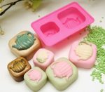 Silicone Soap Mould Miniport 2 Balls (MC156)